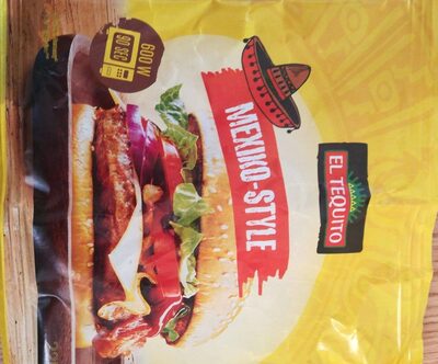 Hamburger El Tequito Mexico Style