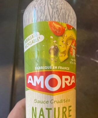 Sauce crudités nature front packaging