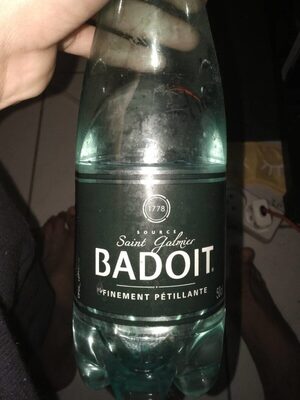 Badoit front packaging