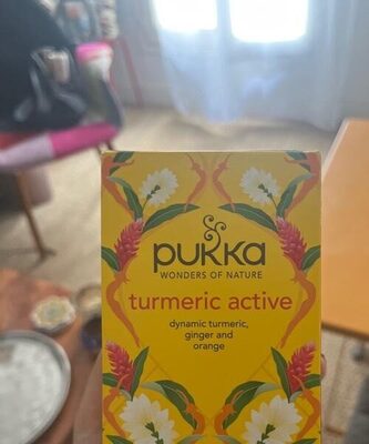 Turmeric active front packaging