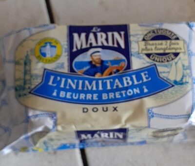 Le marin beurre breton front packaging