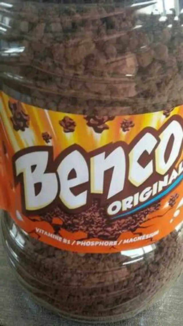 Benco nutrition facts table