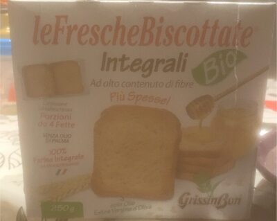 Le fresche biscottate integrali