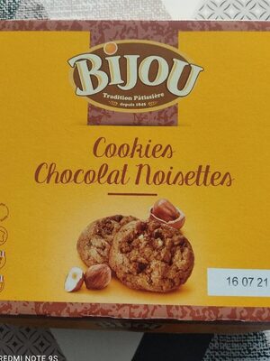 Cookies chocolat noisettes