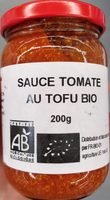Sauce tomate au tofu biologique