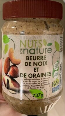 Beurre de noix et graines