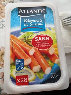 Bâtonnets de surimi
