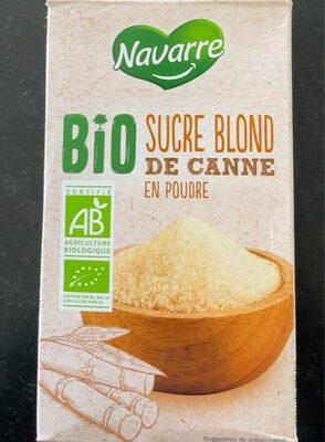 Sucre blond de canne bio