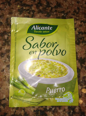 Sabor en polvo - puerro