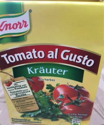 Tomato Al Gusto aux herbes