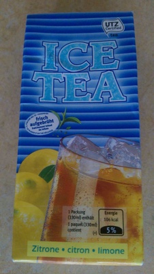 ICE TEA Zitrone front packaging