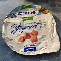 Yogurt caramel au lait entier, ferme