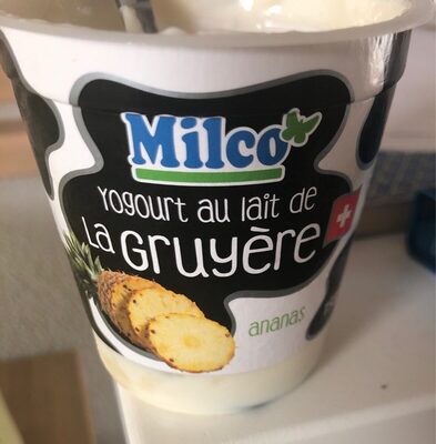 Yogourt au lait de la gruyère