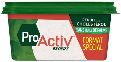ProActiv Margarine Tartine Sans Huile de Palme 500g front packaging
