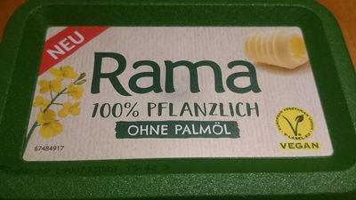 Rama 100% pflanzlich