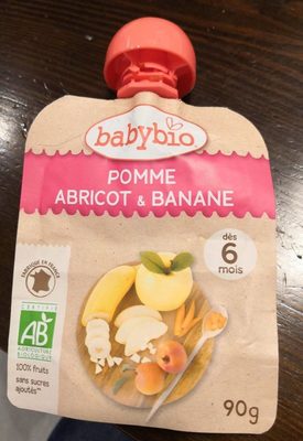 Compote baby bio front packaging
