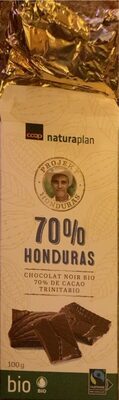 Chocolat Honduras 70%