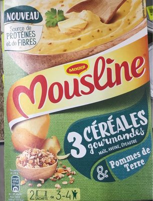 3 cereales gourmandes front packaging