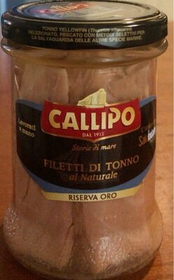 Filetti di tonno al naturale