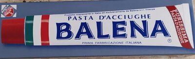 Pasta Di Acciughe Balena Tubo