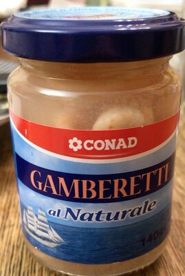 Gamberetti al naturale