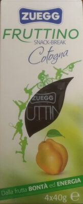 Fruttino snack-break cotogna
