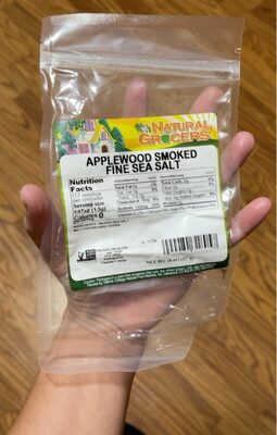 Applewood smoked fine sea salt