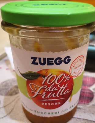 Pfirsich Fruchtaufstrich front packaging