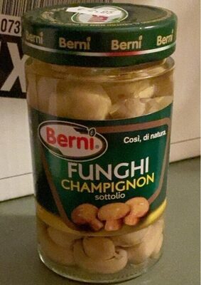 Funghi champignon sottolio front packaging