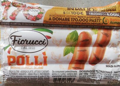 Pollì Wurstel con Pollo e Tacchino