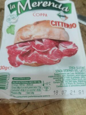 La merenda front packaging