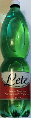 Acqua minerale naturale frizzante Lete