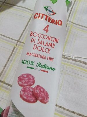 Bocconcini di salame dolce di puro suino