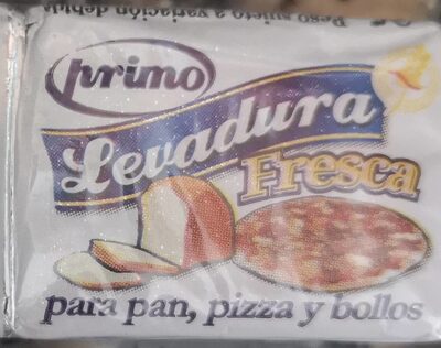 Levadura Fresca front packaging