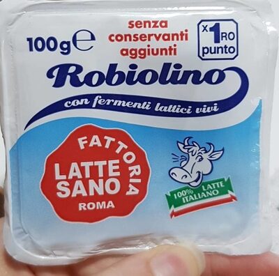 Robiolino front packaging
