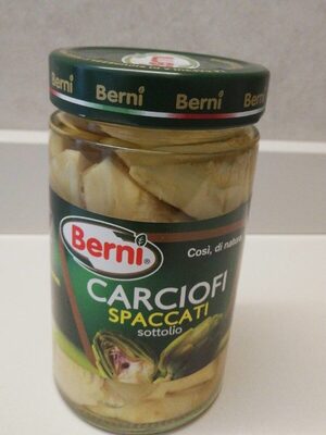 Carciofi spaccati front packaging