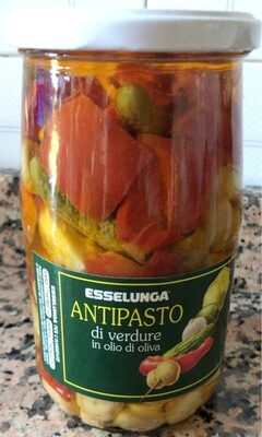 Antipasto di verdure in olio di oliva