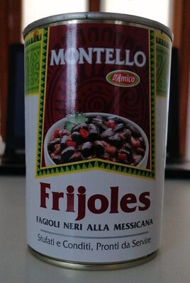 Frijoles fagioli neri alla messicana