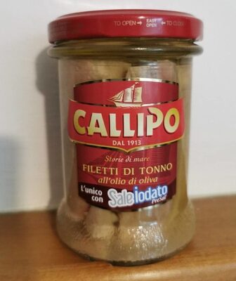 Filetti di tonno front packaging