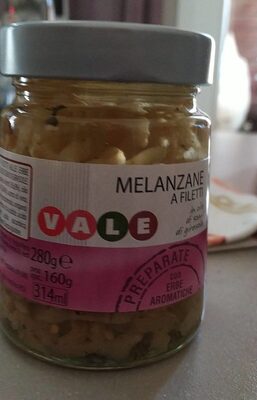 Melanzane a filetti sott’olio