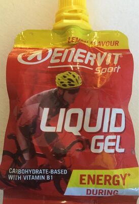 Enervit liquid gel front packaging