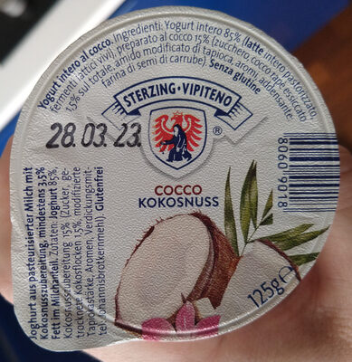 yogurt intero al cocco