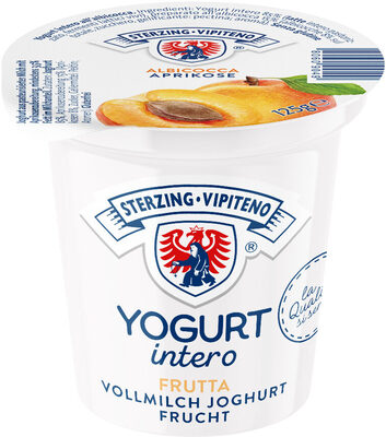 Whole milk yoghurt - 125g - Apricot front packaging