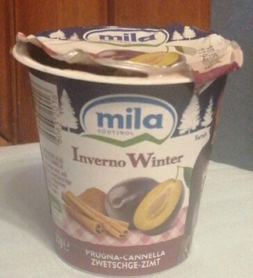 Yougurt  prugna-cannella front packaging