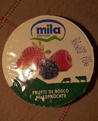 Yogurt intero frutti di bosco