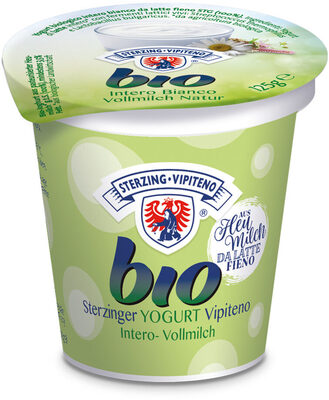 Organic full fat yogurt from haymilk TSG - 125g - natural