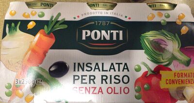Insalata per riso senza olio