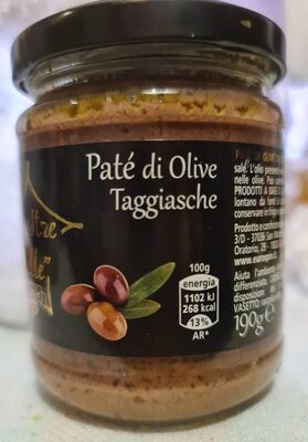 Paté di Olive Taggiasche front packaging