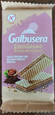 Zerograno wafer nocciola