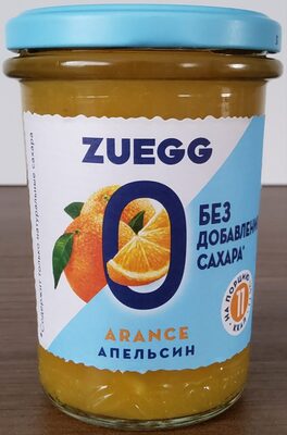 Конфитюр из апельсинов с пониженной калорийностью front packaging